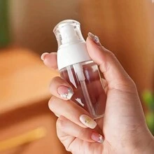 Sticlă spray pentru loțiune de călătorie etanșă - Recipient gol și reîncărcabil pentru mostre de cosmetice - Portabil, multifuncțional - Accesorii perfecte de călătorie în dimensiuni de 50 ml, 150 ml Articole esențiale de călătorie, Organizator de călătorie pentru plajă, vacanță de vară, rechizite școlare, camping, articole esențiale pentru vacanță, mini parfum pentru femei, parfum pentru bărbați, parfum, articole de călătorie obligatorii, accesorii școlare, rechizite școlare