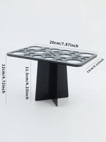 RANCAI Giá phơi cọ trang điểm 14/26/28 khe, giá sấy cọ, giá đỡ gấp gọn hình cây, khay trưng bày dành cho nghệ sĩ trang điểm, cọ móng tay, cọ vẽ, người yêu thích trang điểm, unisex, quà tặng. - Nhiều màu - Xem 5