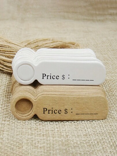 100pcs/Pack Handmade DIY Gift Tag Labels