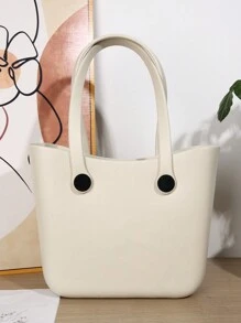 EVA Waterproof Rubber Bag,Portable Handbag For Outdoor Sports,Fashion Travel Boat Swimming Tote Bag,Women Bags For Vacation & Holiday,Beach Necessities,Beach Essentials,Beach Stuff & Summer Essentials, Best Women Bag For Beach Vibes