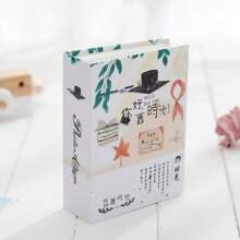 3/4/5/6/7英吋相冊偶像寫真卡片收藏本，创意相册图片卡片支架，最多可装100张照片