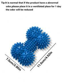 1pc Pet Dog Chew Toy, Durable Squeaky Bone Shaped Teething Toy, For Pet Use Only - Multicolor - View 6