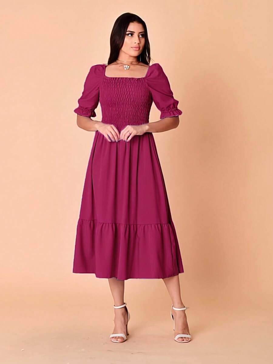 Women Dresses - Redwood - View 1