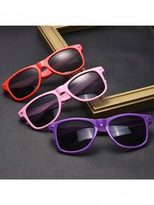 8 件装霓虹色派对礼品用品男女通用眼镜 8 副 - 彩色 - 查看 6