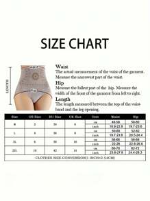 1pc Women's High Waist Tummy Control Triangle Panties Shapewear, Waist Trainer, Breathable Body Shaper, Slimming Underwear, Workout Shapewear Exercise Waist Belt Suitable For Workout Home Sports And Walk