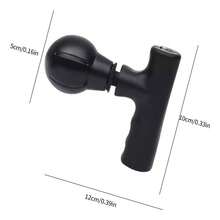 Mini Masajeador Recargable Portatil Antiestres Alivio Cuerpo Pistola Masajeadora Recargable Masajeador Inalambrico tratamiento facial relajante - Multicolor - Ver 2