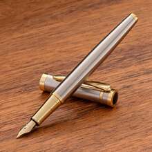 1 pieza Lujoso bolígrafo de tinta de 2024, con múltiples colores disponibles, artículo promocional de regalo VIP, bolígrafo fuente costoso para hombres y mujeres