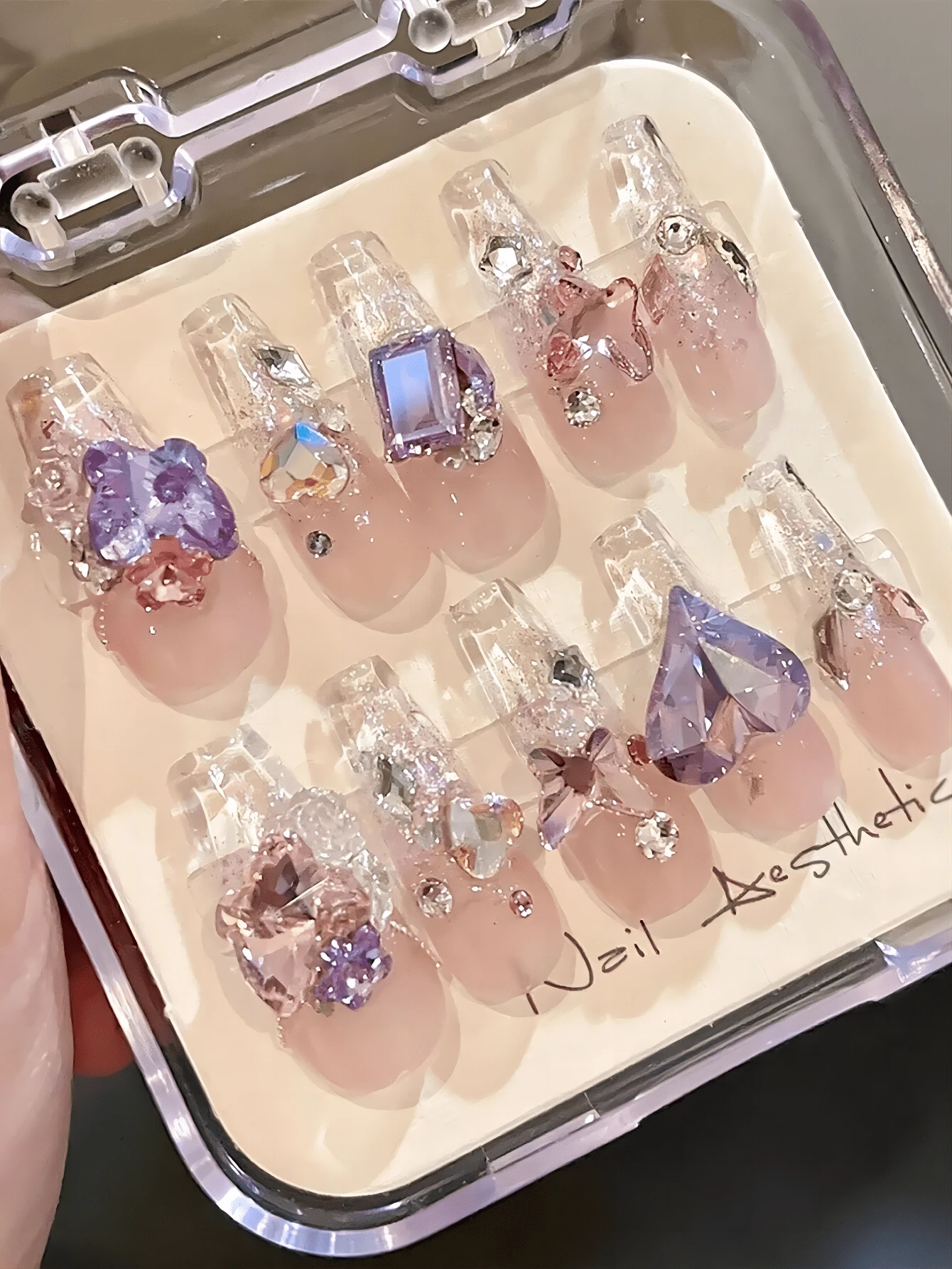 Upgrade Your Look With 10pcs Handmade Butterfly Rhinestone Full