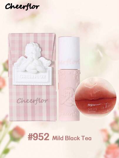 CHEERFLOR 镜面水润唇彩、玻璃唇彩、水润轻薄、布丁果冻质地、水钻丰唇彩、液体唇膏