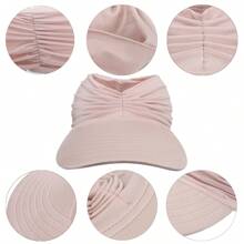 1pc Women's Beach Sun Hat UPF50+ Sun Protection Hat, Outdoor Sports Beach Hat