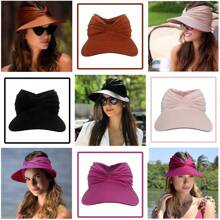 1pc Women's Beach Sun Hat UPF50+ Sun Protection Hat, Outdoor Sports Beach Hat