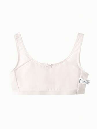 Balabala Teen Girl Underwear, Puberty, Camisoles, Bras, Anti-Embarrassment, Anti-Exposure, Mesh, Breathable, Students
