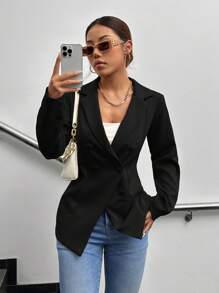 Women Blazers - màu đen - Xem 1