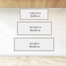 1pc Unframed Retro Minimalist Wood Grain Wall Art - 'Give It To God And Go To Sleep' - Classic Style For Master Bedroom Relaxation Versatile Decor For Bedroom, Home Office, Living Room Artwork Wall Painting For Gift Home And Dormitory Decoration