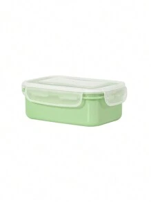1/4pcs Food Preservation Box, Sealed Container With Draining Tray And Fridge Storage Box, Reusable Rectangular Lock Box For Keeping Vegetables Fresh And Crisp, Dumplings, Meat, Eggs, Ginger, Garlic And Onion, Kitchen Tool - Multicolor - View 13