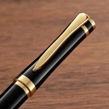 1 pieza Lujoso bolígrafo de tinta de 2024, con múltiples colores disponibles, artículo promocional de regalo VIP, bolígrafo fuente costoso para hombres y mujeres