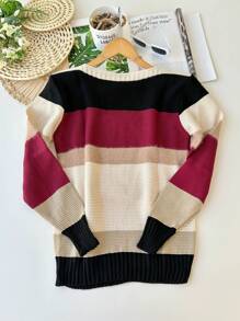 Women Sweaters - 紅色 - 查看 2