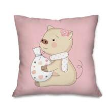 Cushion Cover - Baby Pink - View 5