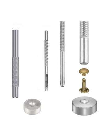 180pcs/360pcs Leather Rivets + Hole Punch Pliers