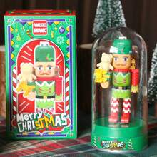 DIY Entertainment Miniature Nutcracker Themed Toy Building Blocks Set For Stress Relief, Birthday And Festival Gift - Multicolor - View 13