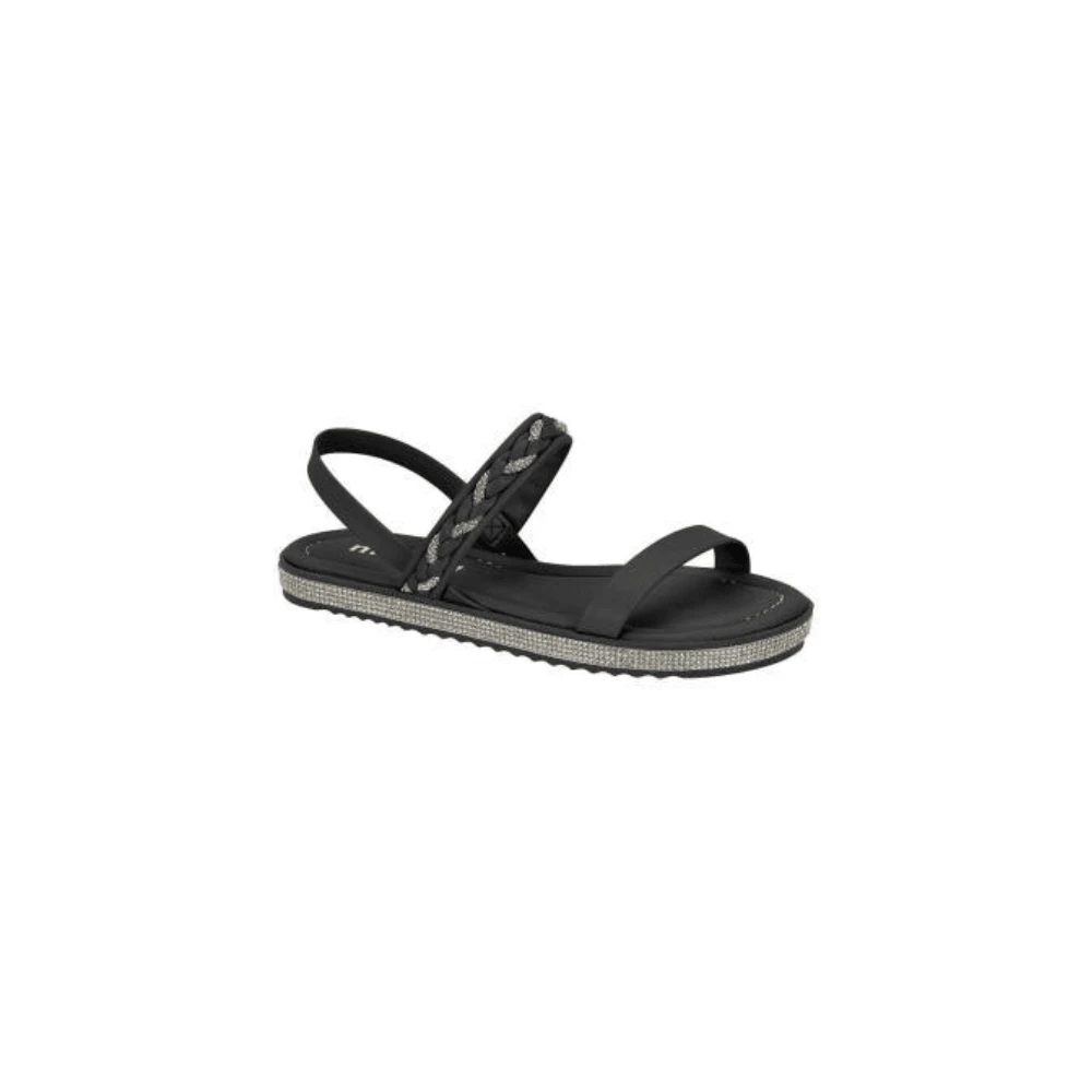 Women Flat Sandals - 黑色 - 查看 1