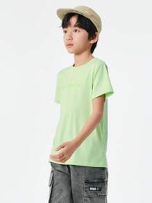 Balabala Children's Short Sleeve T-Shirt, Boys' Base Layer, 2024 New Summer Girls' Top