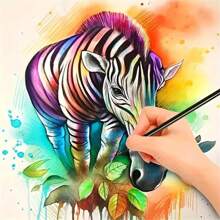1/10/12/24pcs Large Rainbow Pencils Of Different Colors, Wooden Colored Rainbow Pencils, Multi-Color Pencils For Painting - Multicolor - View 4
