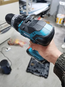 A Handle Electric Drill Hammer Drill Pistol To Domestic Industrial Brushless Lithium Battery Charging Punch Tool Electric Screwdriver