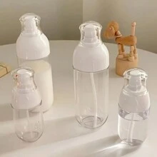 Sticlă spray pentru loțiune de călătorie etanșă - Recipient gol și reîncărcabil pentru mostre de cosmetice - Portabil, multifuncțional - Accesorii perfecte de călătorie în dimensiuni de 50 ml, 150 ml Articole esențiale de călătorie, Organizator de călătorie pentru plajă, vacanță de vară, rechizite școlare, camping, articole esențiale pentru vacanță, mini parfum pentru femei, parfum pentru bărbați, parfum, articole de călătorie obligatorii, accesorii școlare, rechizite școlare