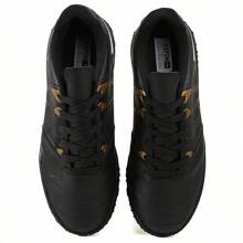 CALCADOS LGHT LIGHT Men Football Shoes - 黑色 - 查看 5