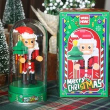 DIY Entertainment Miniature Nutcracker Themed Toy Building Blocks Set For Stress Relief, Birthday And Festival Gift - Multicolor - View 12