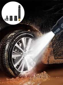 Pistola de limpieza compacta portátil, pistola rociadora de agua a alta presión - Negro - Ver 1