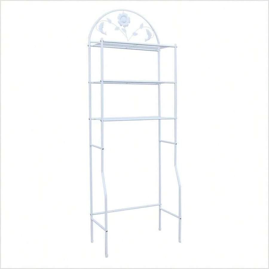 3-Tier Over The Toilet Storage Rack Bathroom Shelf Organizer Over Toilet Storage - Multicolor - View 1