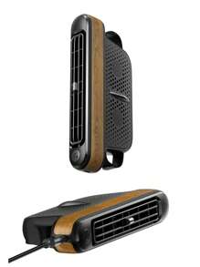 ViSSKO Ventilador de Carro USB Sem Bateria - 3 Velocidades Ajustáveis + Controle com Fio, Configuração Fácil, Design Compacto, Resfriamento Instantâneo