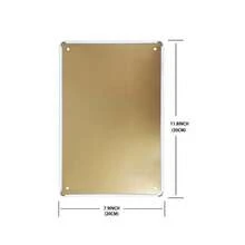 1入組有趣錫牌 - 貓咪讓一切變得美好! 簡單的動物臥室車庫貓咖啡館最佳尺寸8 X 12英寸 - 彩色 - 查看 2