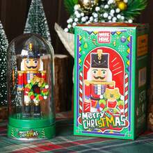 DIY Entertainment Miniature Nutcracker Themed Toy Building Blocks Set For Stress Relief, Birthday And Festival Gift - Multicolor - View 16