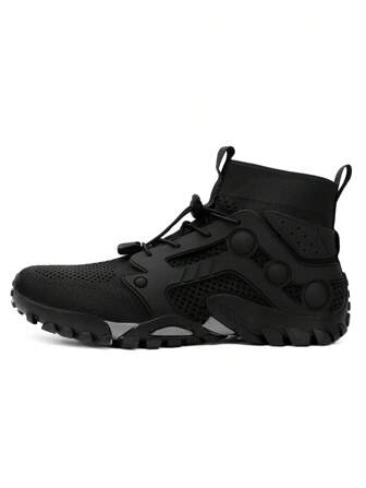 Mid-Rise Unisex Outdoor Hiking Shoes, Quick-Drying Fishing Shoes, Water Sports Shoes, Slip-Resistant, Wear-Resistant, Breathable, For Trekking And Water Exploration