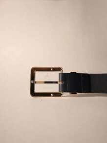 Women Belts - Black - View 4