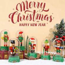 DIY Entertainment Miniature Nutcracker Themed Toy Building Blocks Set For Stress Relief, Birthday And Festival Gift - Multicolor - View 4