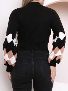 Women Sweaters - màu đen - Xem 4