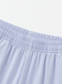 Children's Pants, Boys' Long Pants, Summer 2024 New Girls' Mosquito-Repellent Pants, Loose Fit - Purple - View 6