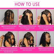 DZfirst Ombre Yellow Multiple Packaging 30 Inch Pre Stretched Braiding Hair Extensions Long Synthetic Braiding Hair Extensions For Women Girls - Multicolor - View 9