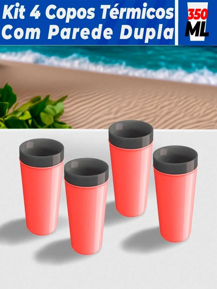 Vacuum Flasks & Thermoses - 乾枯玫瑰色 - 查看 1