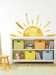 1 set de calcomanías decorativas de pared para el cuarto de sol, calcomanías, vinilo decorativo para decoración del hogar, artículos de decoración primaveral para refrescar tu hogar, calcomanías de decoración de ramas