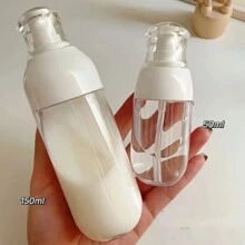 Sticlă spray pentru loțiune de călătorie etanșă - Recipient gol și reîncărcabil pentru mostre de cosmetice - Portabil, multifuncțional - Accesorii perfecte de călătorie în dimensiuni de 50 ml, 150 ml Articole esențiale de călătorie, Organizator de călătorie pentru plajă, vacanță de vară, rechizite școlare, camping, articole esențiale pentru vacanță, mini parfum pentru femei, parfum pentru bărbați, parfum, articole de călătorie obligatorii, accesorii școlare, rechizite școlare