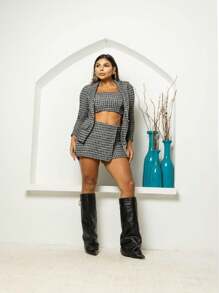 Women Two-Piece Outfits - 黑色 - 查看 1