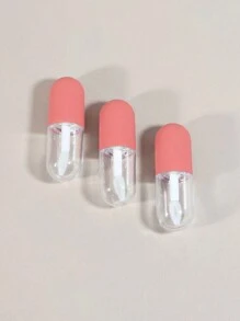 1 chai nhỏ trong suốt 4.5ml đựng kem nền dạng lỏng, kèm cọ, chai nhỏ đựng son môi và kem nền dạng lỏng, hộp đựng mỹ phẩm tái sử dụng, hộp đựng sữa dưỡng thể nhỏ gọn mang theo khi đi du lịch, chai đựng tinh chất, dùng để đựng tinh chất, sữa dưỡng thể, kem nền dạng lỏng, kem dưỡng ẩm, kem dưỡng da nhẹ, son bóng hoặc các sản phẩm chăm sóc da tự làm. Dùng để đóng gói quà tặng làm đẹp tự chế, quà tặng giá rẻ, quà nhét tất, đồ trang điểm, dụng cụ trang điểm, đồ dùng giá rẻ, quà tặng, quà tặng cho phụ nữ, quà Giáng sinh, quà tặng khuyến mãi, đồ dùng du lịch, đồ dùng cần thiết khi đi du lịch. - Nhiều màu - Xem 8