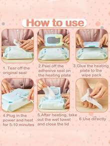 Keep Your Hands Clean And Warm With This Portable USB Wipe Warmer - SOU-10 - View 6