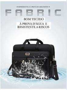 Men Briefcase - Black - View 6