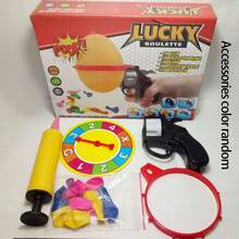 Pistola de juguete creativo y divertido para adultos, modelo de ruleta rusa, juguete de fiesta divertido y artificioso. Juegos interactivos en familia. Ruleta de la suerte. - Multicolor - Ver 5